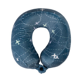 Cestovní anatomický polštář - Letadla - Albi