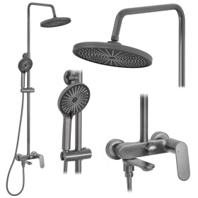 REA - Sprchový set Marco Gun Grey REA-P5600