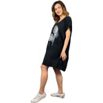 HOSH Dámské šaty Sora Velikost: UNI, Barva: Tyrkysová