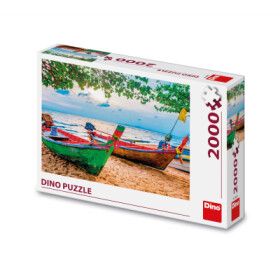 Puzzle 2000 Rybářské loďky