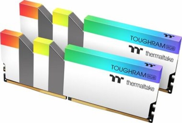 THERMALTAKE Toughram RGB 16 GB (2x8GB) 3600 MHz bílá / DDR4 / CL 18 / 1.35V / XMP 2.0 / LED podsvícení (R022D408GX2-3600C18A)