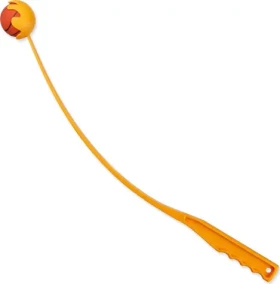 TRIXIE Katapult s míčkem pro psy / 70 cm / Plast / Pro střední a velké psy (090919)