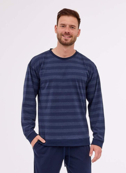 Cornette pyžamo 117/279 dlouhé/r volné 14 S-2XL tmavě modrá L