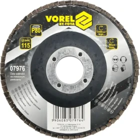 Vorel Lamelový brusný kotouč P40 / Brusný kotouč / Průměr 115 mm (TO-07974)