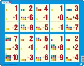 LARSEN Puzzle Sčítání do deseti