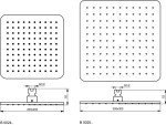 IDEAL STANDARD - Archimodule Hlavová sprcha 20x20 cm, chrom B0024AA