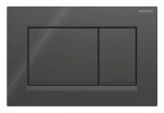GEBERIT - Duofix Set předstěnové instalace, klozetu Oudee a sedátka softclose, tlačítko Sigma20, černá lesk/černá mat SANI11CA5158