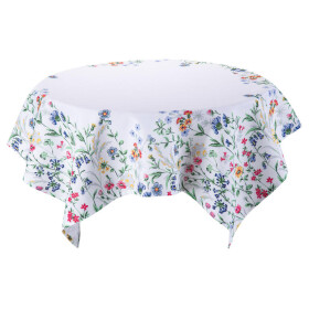 Středový ubrus s potiskem SVĚŽÍ LETNÍ LOUKA 85 x 85 cm