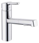 KLUDI - M3 Dřezová baterie s výsuvnou sprškou, chrom 585810575