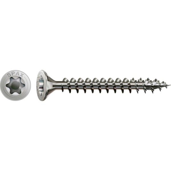SPAX 1197000450303 R 88091 Senkkopf T-STAR šroub do dřeva 4.5 mm 30 mm T-STAR plus 88091 nerezová ocel A2 200 ks