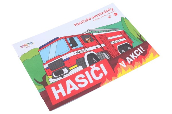 Hasičské omalovánky / Hasiči v akci! - Tomáš Nezdara