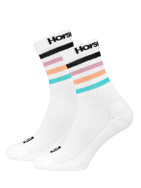 Horsefeathers SONJA white dámské ponožky