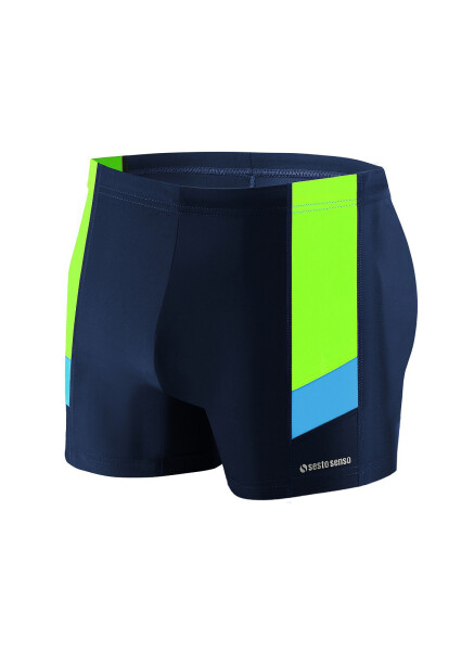 Pánské plavky boxerky model 18564888 Maxi 3XL4XL tmavě modrá 4XL - Sesto Senso
