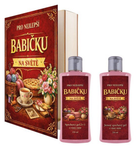 Kosmetická sada Kniha pro babičku - 2x sprchový gel 250 ml