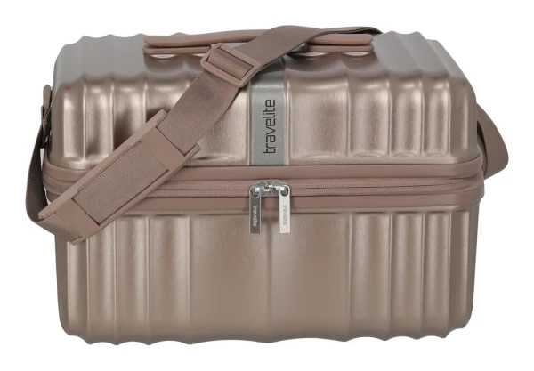 Travelite Paros Beauty Case Cappuccino 18 L TRAVELITE-76703-60