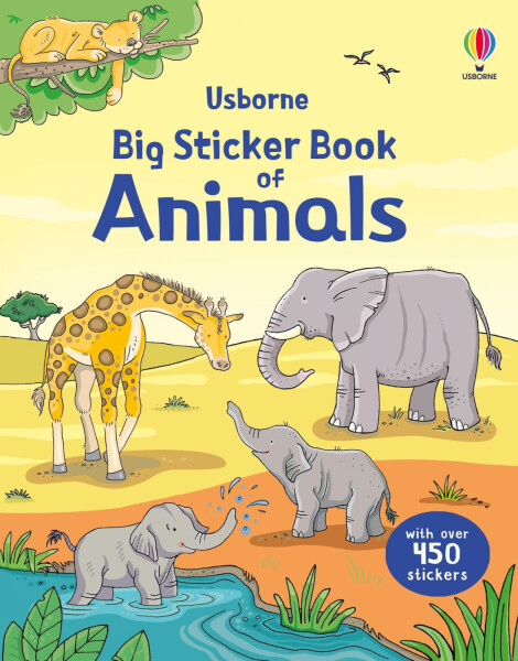 Big Sticker Book of Animals - Sam Taplin