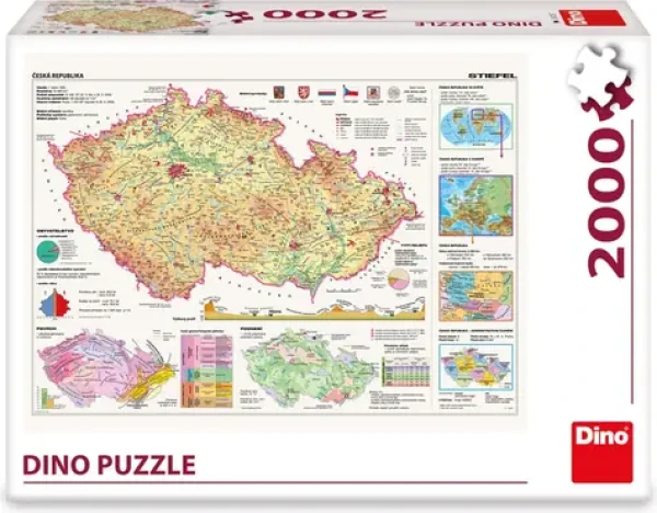 DINO Mapa České republiky