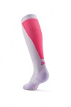 CEP dámské běžecké kompresní podkolenky ULTRALIGHT 4.0 - lilac/pink Velikost: III (32-38 cm obvod lýtka)