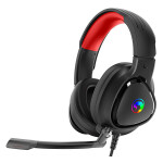 Marvo HG8958 černá / herní sluchátka s mikrofonem / RGB podsvícení / 3.5mm+USB napájení / 2.1m (HG8958)