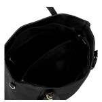 Stylová dámská koženková kabelka na rameno Zita, černá