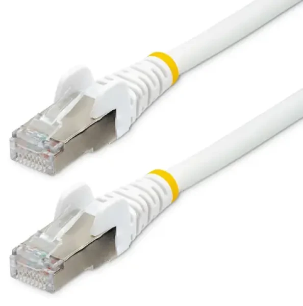 StarTech CAT6a U/UTP LSZH bílá / Síťový kabel / 10 m / RJ-45 / PoE++ 100W / 10GbE (NLWH-10M-CAT6A-PATCH)