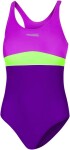 AQUA SPEED Plavky EMILY Dark Violet/Green/Violet