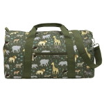 A Little Lovely Company Dětská cestovní taška Savanna 26 l, zelená barva, textil