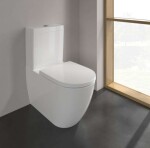 VILLEROY & BOCH - Subway 3.0 WC kombi mísa Viclean, TwistFlush, CeramicPlus, alpská bílá 4672T0R1