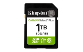 Kingston Canvas Select Plus SDXC 1TB / UHS-I V90 / U3 / Class 10 (SDS3/1TB)