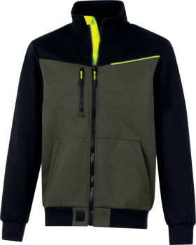 Pracovní mikina Delta Plus SWABI Barva: Khaki/ Černá, Velikost: 2XL (SWABIKAXX)