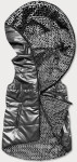 Šedá dámská rozšířená oboustranná vesta (B8005-70) odcienie szarości