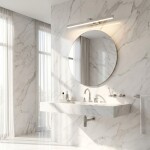 Koupelnové nástěnné LED svítidlo SWE002-1W 58cm CHROME OSW-20101