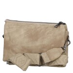 Trendy dámská crossbody kabelka Trina, krémová