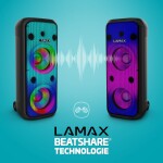 LAMAX PartyBoomBox700 / Párty reproduktor / 700 W / IP54 / Bluetooth 5.0 / Karaoke mikrofon (LMXPBB700)