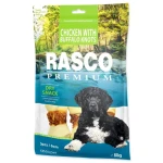 Rasco Premium uzly bůvolí obalené kuřecím masem 80g  (1704-17016)