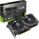 ASUS GeForce RTX 4060 Ti DUAL OC 16G EVO / 2310-2625 MHz / 16G GDDR6 / 128-bit / 1x HDMI + 3x DP / (8) (90YV0JH8-M0NA00)