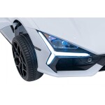 Mamido Dětské elektrické autíčko Lamborghini Revuelto XL 24V 4x200W bílé