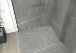 CERANO - Sprchový odtokový žlab, sifon otočný 360° - design 2v1 - nerez - DN40 - 104 CER-8050BD6979