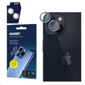 3mk HARDY Lens Protection Pro skla na fotoaparát pro Apple iPhone 15/15 Plus Rainbow (5903108574396)