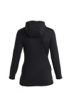 Dámská merino mikina s kapucí ICEBREAKER Wmns 260 Quantum IV LS Zip Ho, Black velikost: M