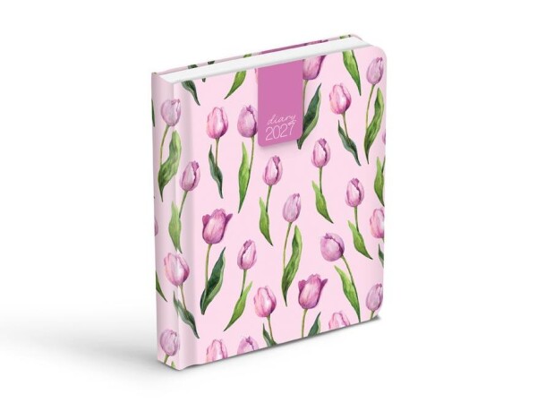 Týdenní diář 2027 MFP 115x160mm Lamino Tulipány