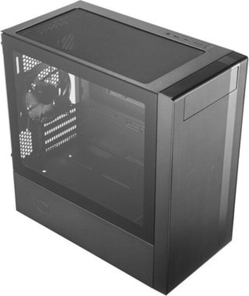 Cooler Master MasterBox NR600 černá / ATX / 2x USB 3.0 / 2x 120mm / bez zdroje / průhledná bočnice (MCB-NR600-KGNN-S00)