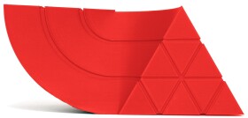 PLA filament rubínově červený 1,75 mm Smartfil 1 kg