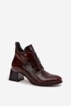 Boty na podpatku model 219404 Step in style 38