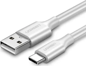 Ugreen Kabel USB-A (M) - USB-C (M) 1.5 m bílá / QC3.0 (60122)