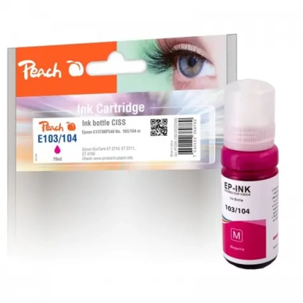Inkoust Peach Epson T00P3 - kompatibilní
