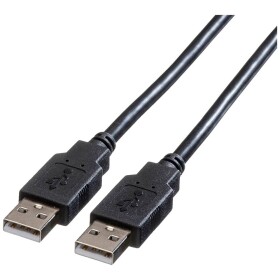 Roline USB kabel USB 2.0 USB-A zástrčka, USB-A zástrčka 4.50 m černá stíněný 11.02.8945