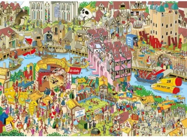 GIBSONS Puzzle Jokesaws: Shakespeare Shake-up
