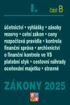 Zákony I/B 2025 Účetní zákony - Účetnictví, o cenách, platební styk, oceňování majetku, archivnictví a spisová služba, celní zákon