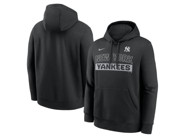 Nike Pánská mikina New York Yankees MLB Club Fleece Pullover Hoodie Velikost: 2XL